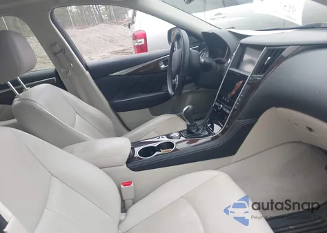 2017 Infiniti Q50 Hybrid from USA, damaged, VIN JN1AV7AR7HM900073